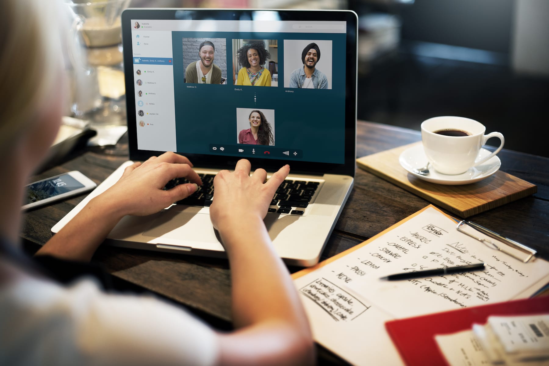 Video chatting with group