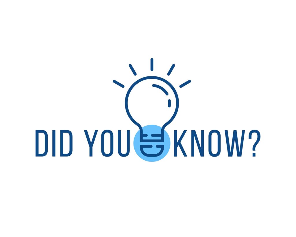 Did you Know