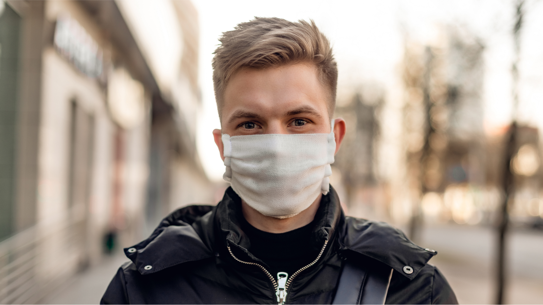 Man in facemask